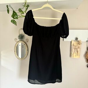 Black mini dress | fall dress | Size 6